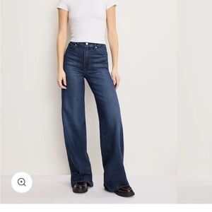 Good American Dark Blue Skate Jeans